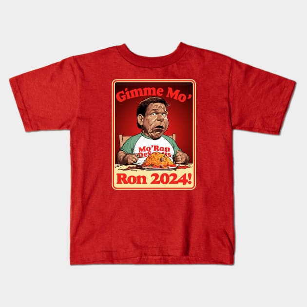 Mo'Ron 2024 Kids T-Shirt by TeeLabs